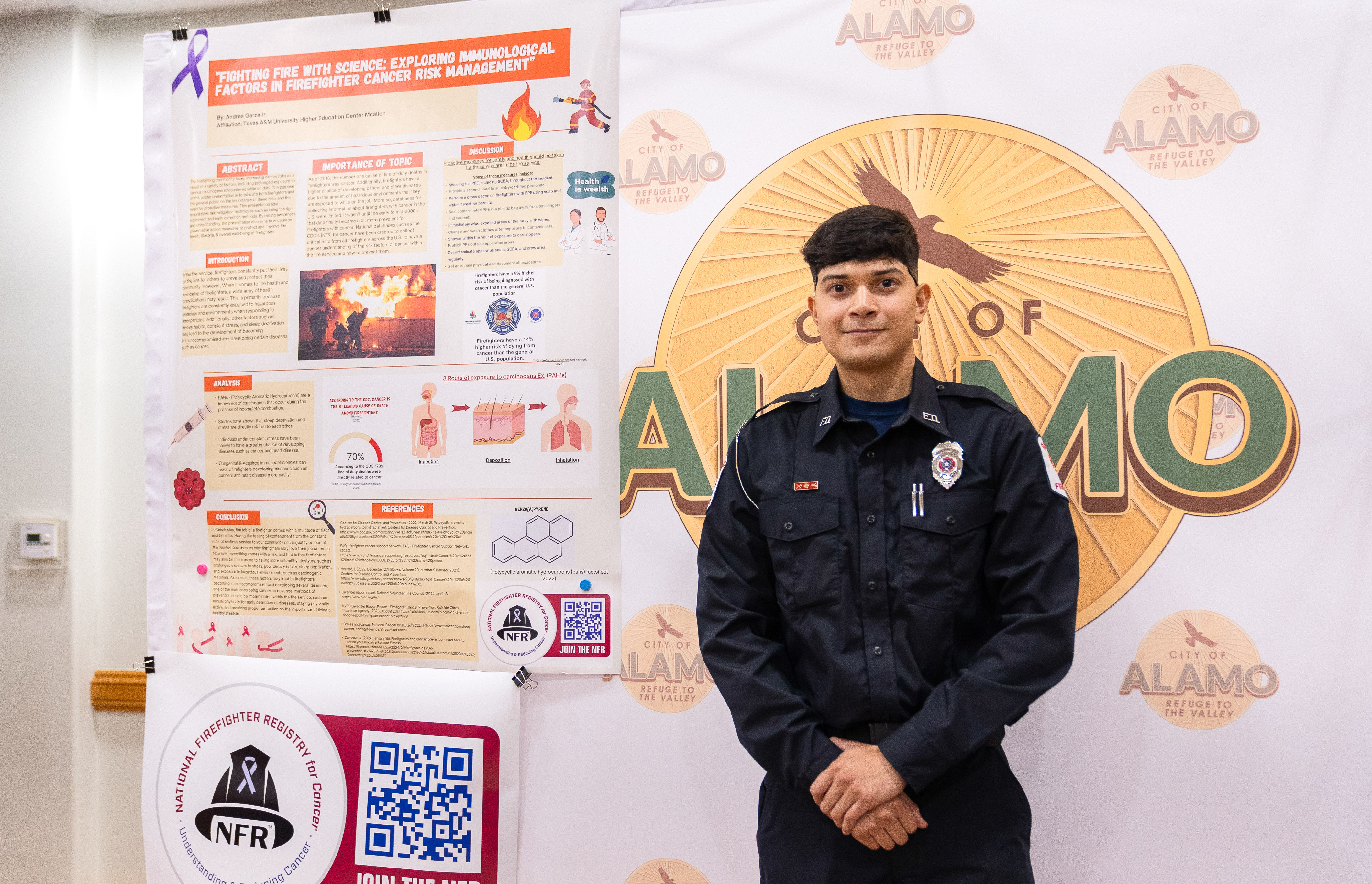 Version 3 of Andy Garza with poster image.